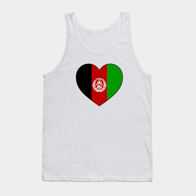 Heart - Afghanistan _034 Tank Top by Tridaak